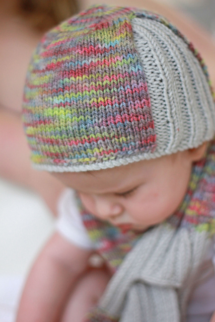 Otago hat and Keyhole scarf