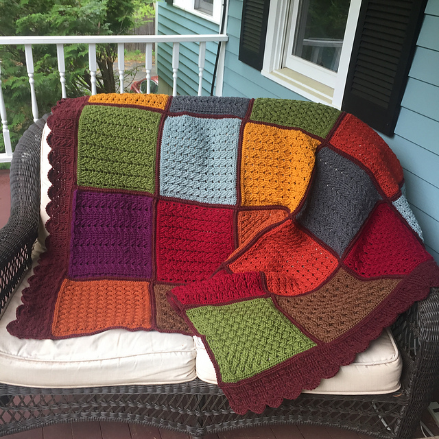 Aran Sampler Mystery Throw