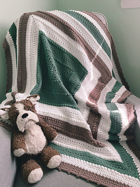 The Pommes Baby Blanket