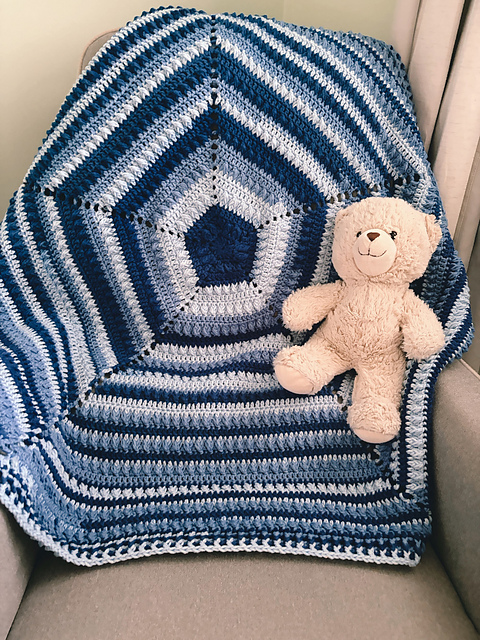 The Neverending Seas Baby Blanket