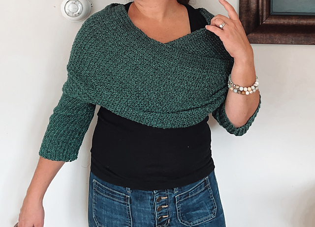 The Saena Sweater Scarf