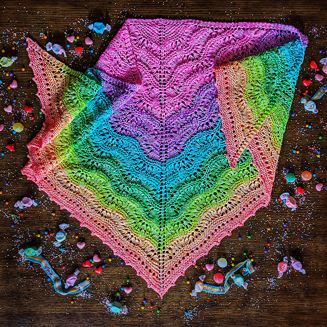Treat Street Shawl