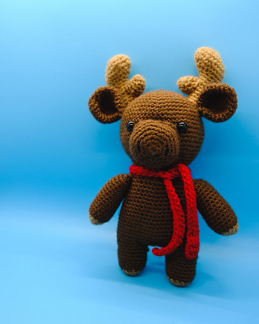 Marco the Moose Amigurumi