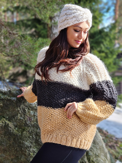 Fanny Striped Oversize Sweater