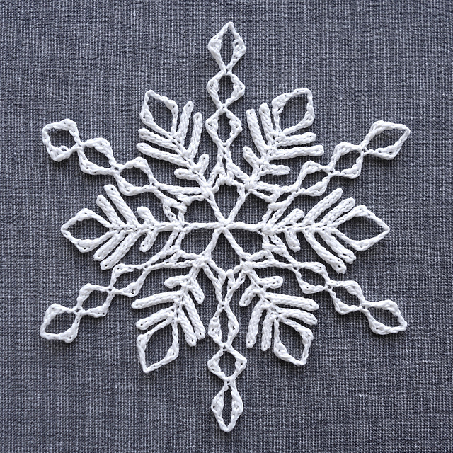 Ravelry: Perseverance Snowflake pattern by Jessica Wifall
