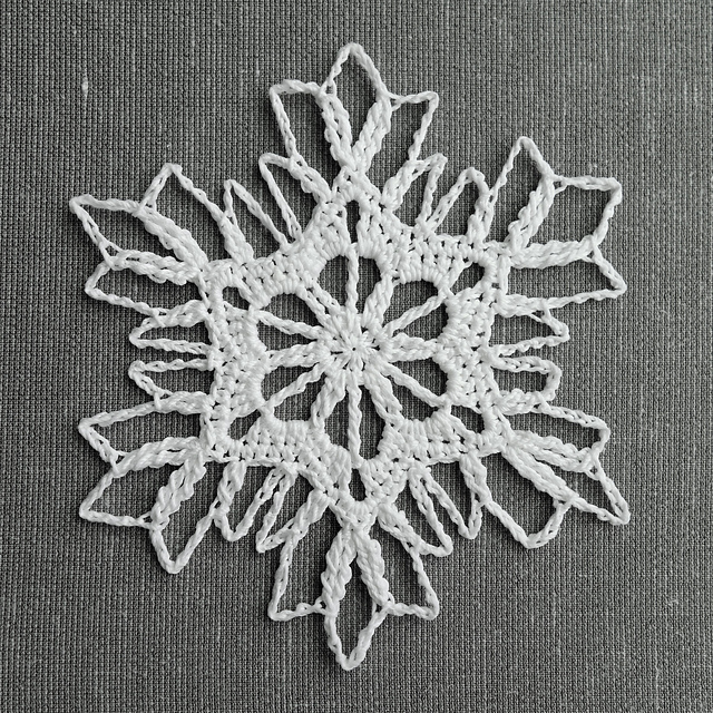 Strawberry Pudding Snowflake