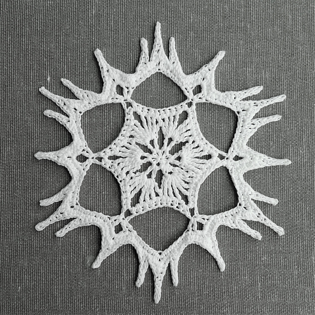 Caramel Ice Cream Snowflake