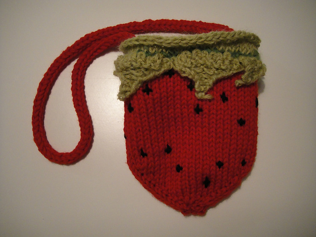 Girl's Strawberry Purse