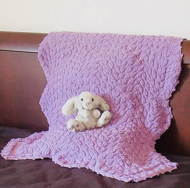 Bunches of Bobbles Baby Blanket