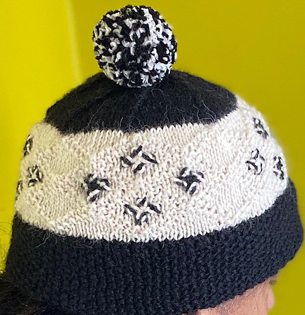 Black & White Diamonds Hat