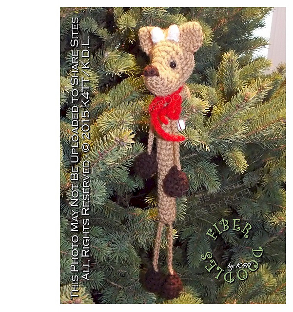 Reindeer Candy Cane Cover