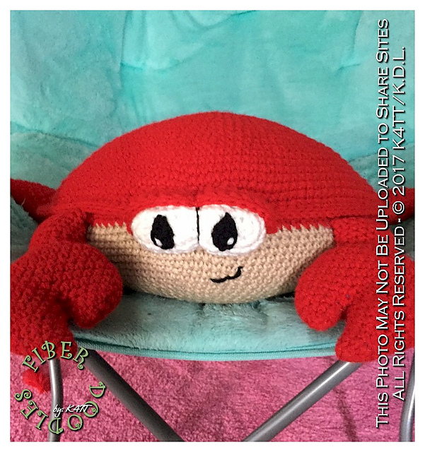 Pillow Pal Crab