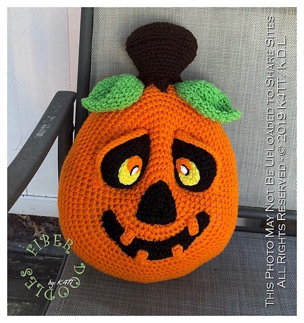 Silly Jack O Pillow