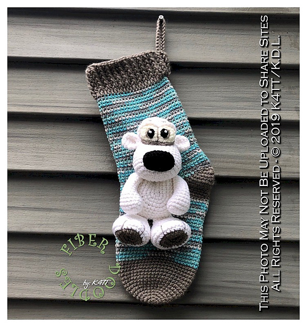 Silly Bear Stocking