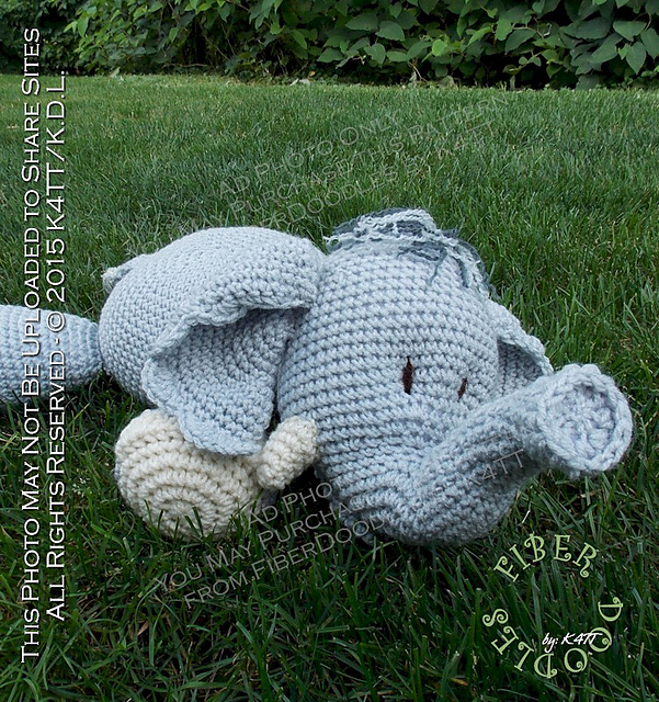 Pillow Pal Elephant