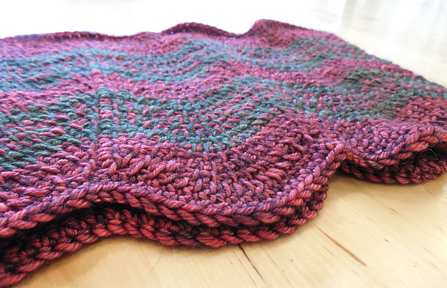 Bemidji Tunisian Cowl
