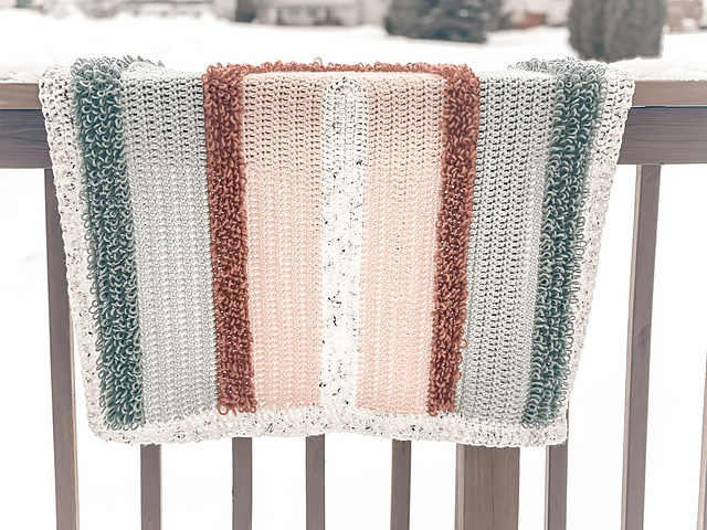 Harlowe - Boho Rainbow Blanket