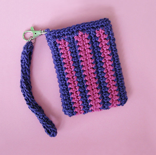 Striped Gadget Bag