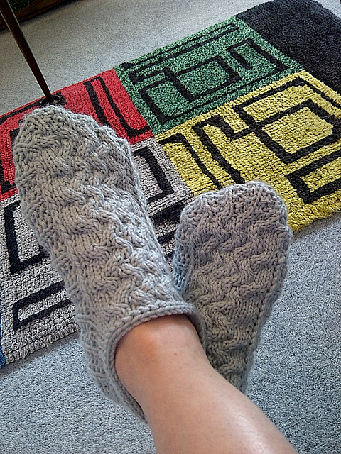 Cableweave Moccasins