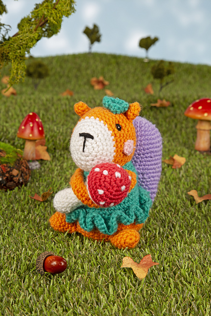 Freya the Fungi Forager Squirrel