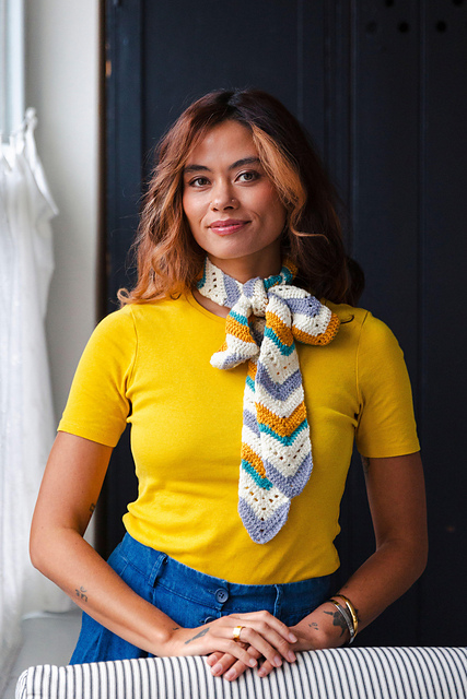 Chevron Neck Tie