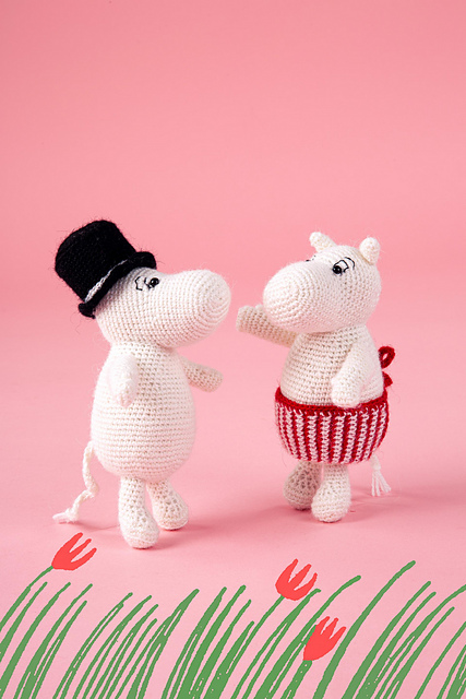 Moomin Mamma and Moomin Pappa