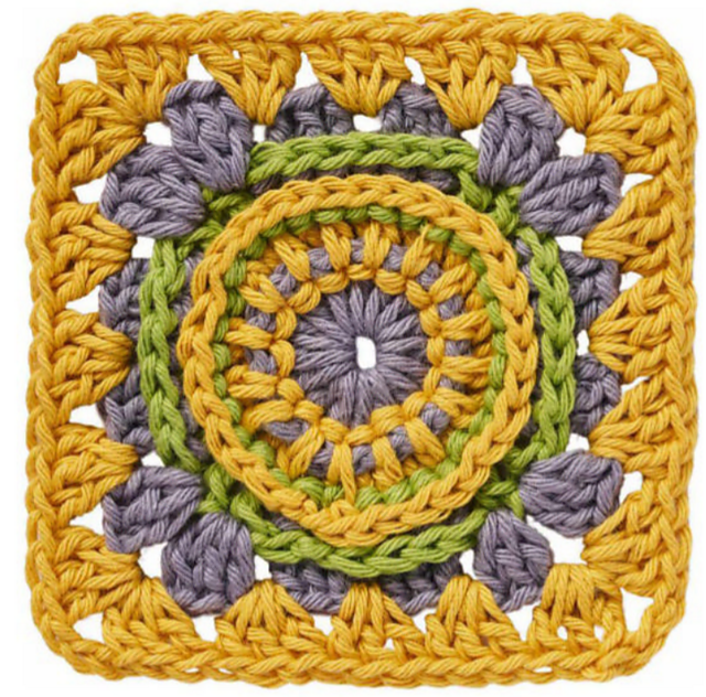 Mandala Medallion Square