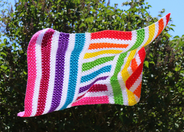 Boxing Rainbows Blanket