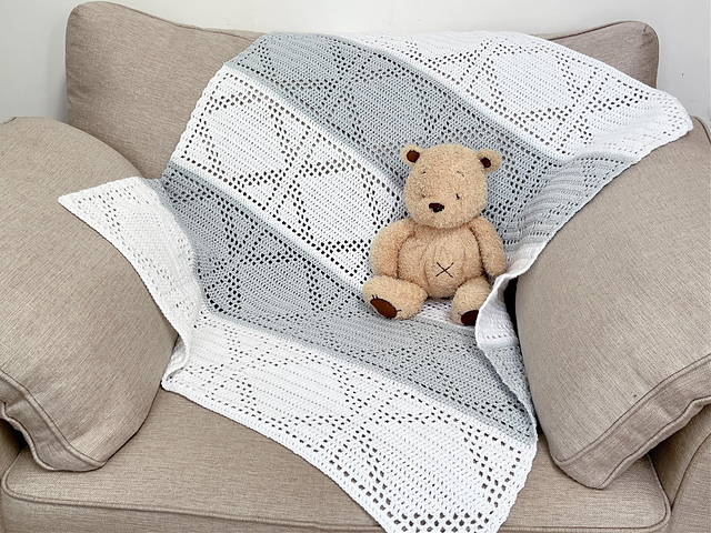 Diamond Daydream Baby Blanket