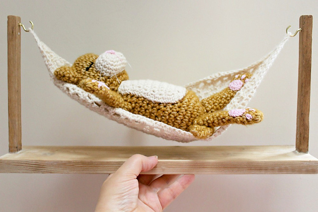Relaxing Ralph Cat Amigurumi