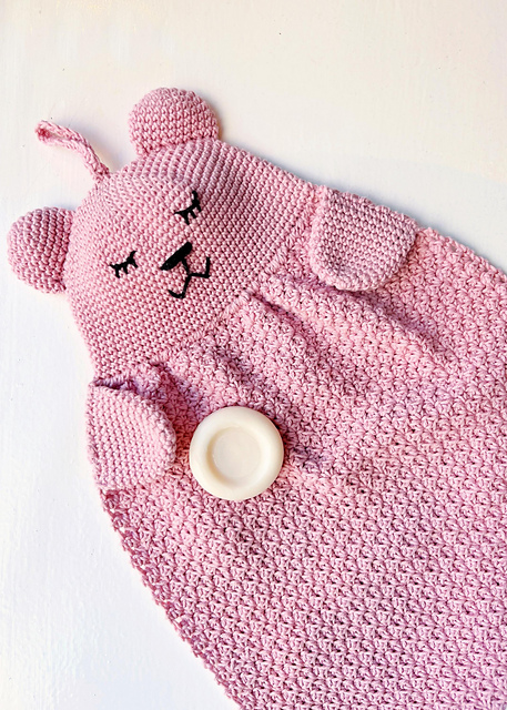 Sleepy Bear Wash Cloth
