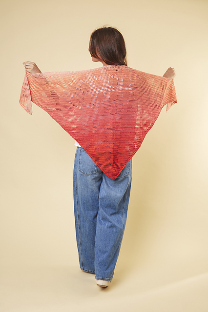 Sunset Serenade Shawl
