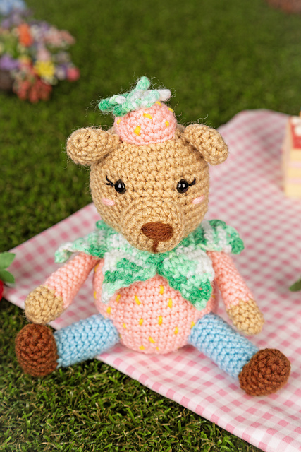 Sweet Strawbeary the Teddy