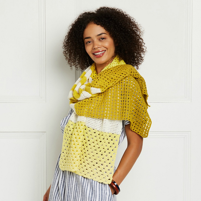 Ravelry Summer Wrapsody Shawl pattern by Heather C Gibbs (KCACO.UK)