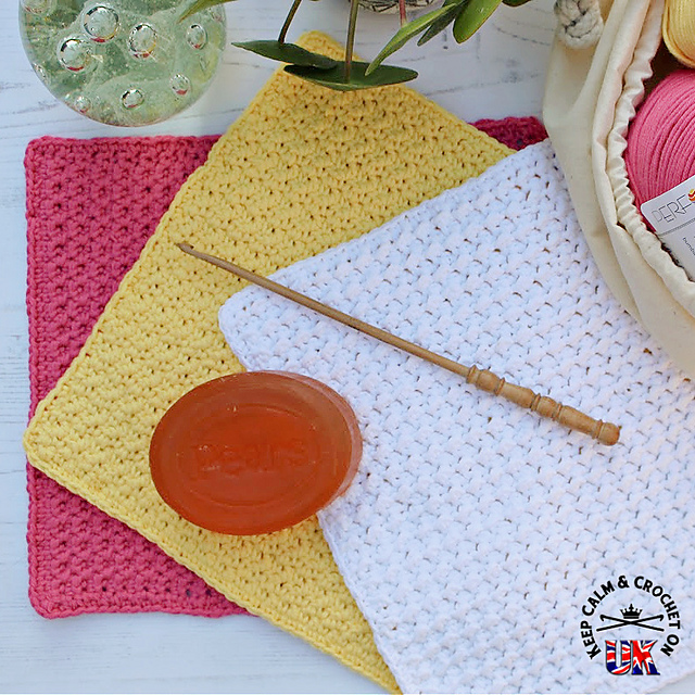 Crochet Cloth Trio