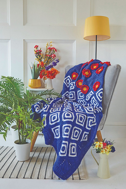 Jardin de Fleur Blanket