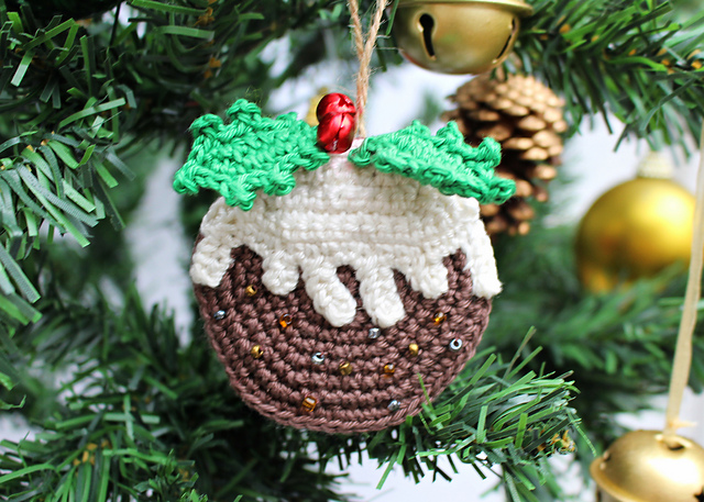 Christmas Pudding Tree Ornament