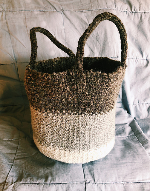 Linen Stitch Basket
