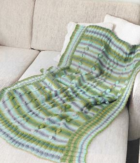 Intertwined Cable Throw