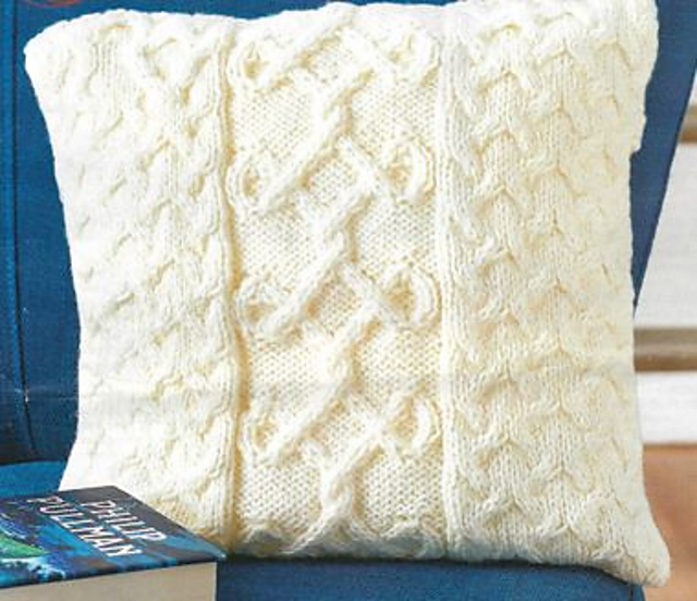 Twist Cable Cushion Cover