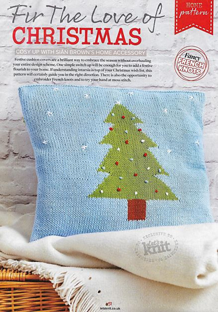 Fir Tree Cushion Cover