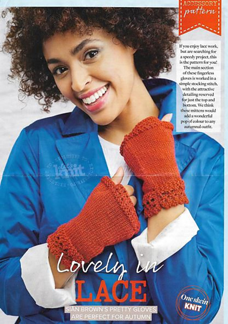 Lace Edged Gloves