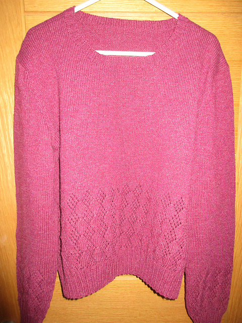 Diamond Border Jumper