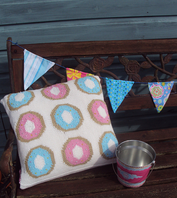 Doughnuts Cushion Cover
