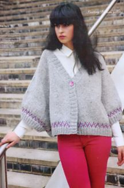 Fairisle Border Cape