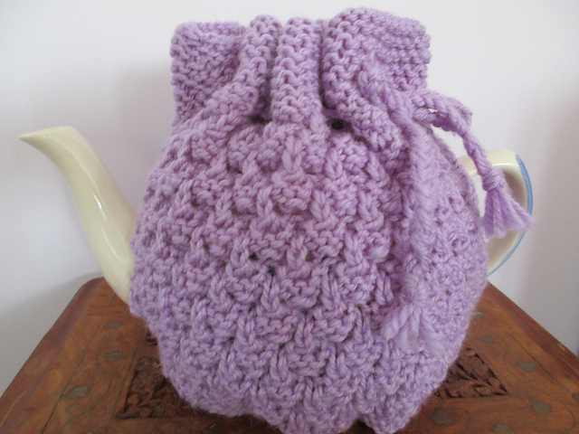 Blackberry Stitch Tea Cosy