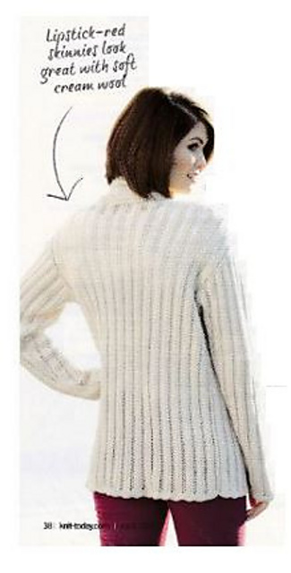 Rib Lace Cardigan
