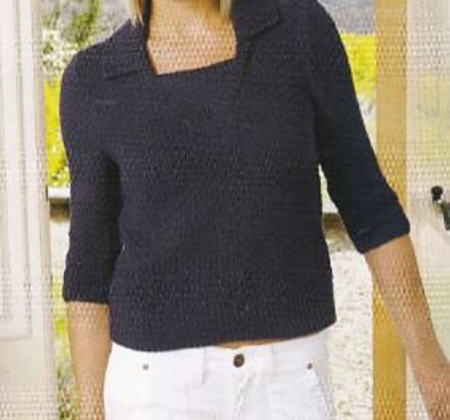 Box Stitch Top