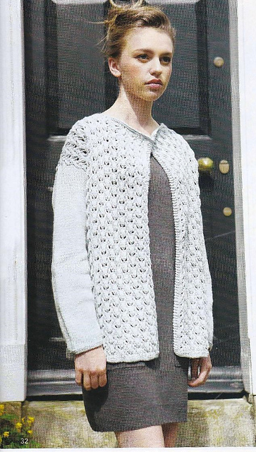 Lace and Solid Cardigan