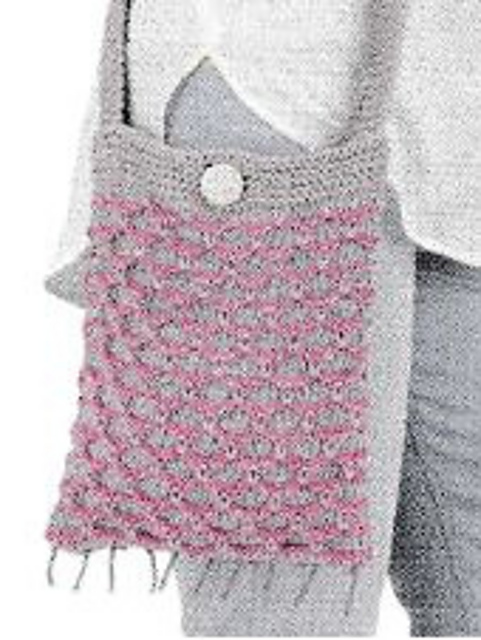 Trellis and Beads Bag